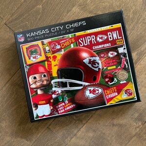 Kansas City Chiefs Jigsaw Puzzle 500 Pieces